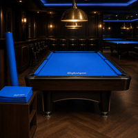 Tissu de billard professionnel pour table de snooker, feutre de couverture pour tournois, salles de billard et usage domestique