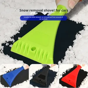 Pelle à neige colorée pour voiture, avec manche en plastique éponge EVA épaissi, grattoir à glace et neige - Product Image 2