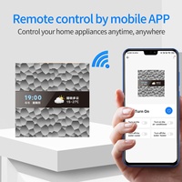 Interruptor Inteligente WiFi Zigbee del Fabricante, Compatible con la Aplicación Tuya Smart Life, Control por Alexa y Google, Interruptor de Pared y Enchufe