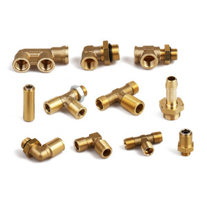 ข้อต่อลมทองแดงแบบอัดแรงดันสำหรับเชื่อมต่อสายลม ใช้กับแรงดันสูง - Product Image 1
