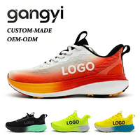 Chaussures de course athlétiques professionnelles pour hommes, tige ultra-fine respirante, amortissement des chocs, soutien stable, chaussures de sport