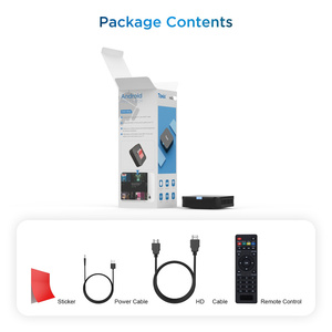 Boîtier Smart TV <span class=keywords><strong>Android</strong></span> 10 TX1 Allwinner H313 en gros, 4K Quad Core 1 Go+8 Go 2 Go+16 Go, WiFi 2.4G, pour le divertissement en streaming - Product Image 1