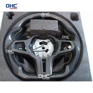 Volante Deportivo M de Cuero Gamuzado y Fibra de Carbono Mate para <span class=keywords><strong>BMW</strong></span> Serie 3 G20 2020-2024 G21 G28 G22 M3 G80 M340i M440i con Calefacción - Product Image 2