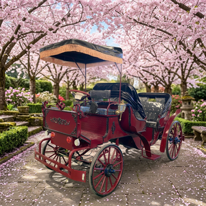 Chariot de balade électrique haut de gamme pour mariages royaux, sans chevaux - Product Image 1