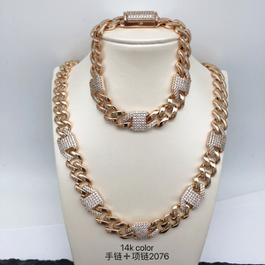 XUPING Joyería al por mayor: <span class=keywords><strong>Collar</strong></span> <span class=keywords><strong>de</strong></span> eslabones personalizado para hombre, chapado en oro, con diseños cubano, <span class=keywords><strong>serpiente</strong></span>, caja y Singapur - Product Image 3