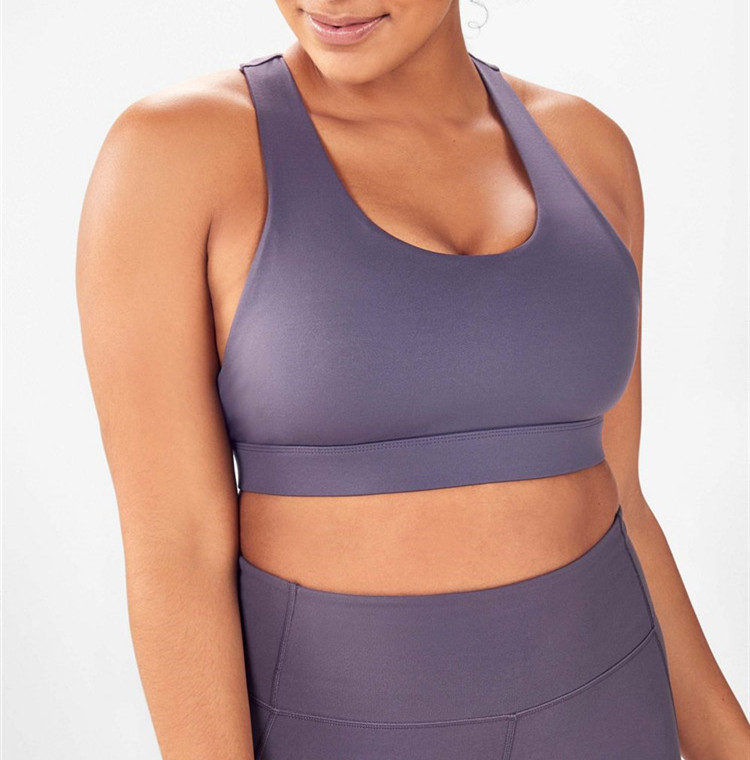 Plus Size Sports Bra Private Label Custom logo Sports Bra Push up