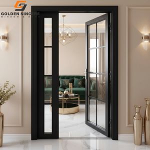 Porte extérieure de luxe en aluminium et verre GS Modern Villa avec cadre en aluminium durable - Product Image 3
