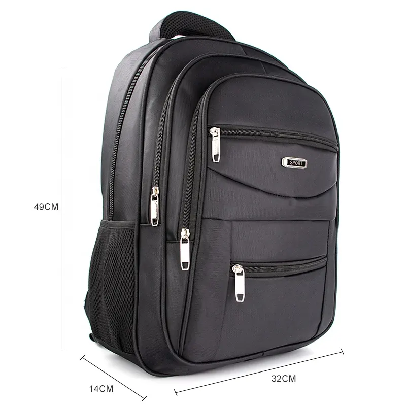 2023 Factory Custom Best Business Travel Anti-Theft Men Leisure Waterproof Laptop Backpack Bag with USB Charging