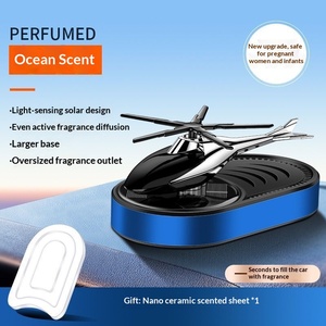 Perfume para Auto, Eliminador de Olores, Fragancia Duradera, Aroma Ligero, Repelente de Mosquitos con Energía Solar, Montado en el Asiento - Product Image 6