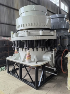 Frantoio a Cono Composto ZX1200 con Motore AC 160kw, Frantumatore per Calcestruzzo, Attrezzatura Mineraria, Frantumatore per Pietre da Cava - Product Image 4