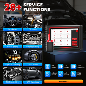 Escáner de Diagnóstico Universal para Automóvil KINGBOLEN S6 con Pantalla LCD Inalámbrica Bluetooth, OBD2 Sistema Completo Android 12V Negro - Product Image 6