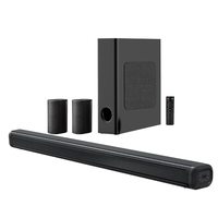 Barre de son home cinéma 5.1 canaux OEM avec haut-parleur Bluetooth et subwoofer de 5,25 pouces