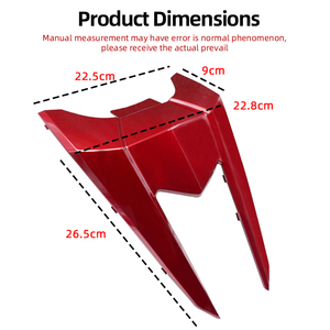 Cache-Bezel Avant de Scooter en Gros pour Honda Click V2 V3 125i, Accessoire de Modification de Panneau Décoratif de Moto - Product Image 2