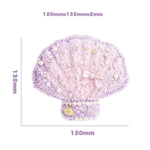 Wholesale Kids Educational DIY Shell Purse Kit Handmade Soft Ice Strip Yarn <b>Bag</b> for Creative Art & Craft Birthday Gifts - Product Image 3