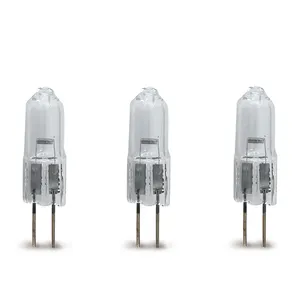 Factory Price JC Bulb with CE ROHS 6V 12V 24V G4 G5.3 G6.35 Base 2Pins Dimmable Halogen Lamp , HAL-JC