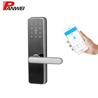 Cerradura de puerta de Hotel LORA Network con código Pin para acceso a Control remoto, precio de fábrica