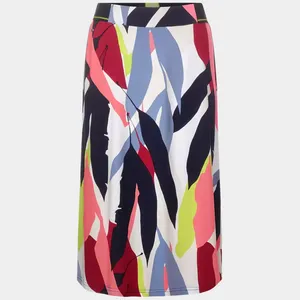 DiZNEW Girl Summer Beach Fashion Print Floral Geometric Slim Window Wonen's Skirt