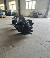 Foret hélicoïdal CFA multifonctionnel pour forage de sols/argiles, efficace pour le forage de base, avec connecteurs hexagonaux à bride, épaisseur 8-30mm
