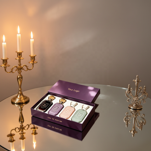 Set de Regalo de Perfumes Mini Personalizados de 4x30ml, Fragancia Duradera, Marca Privada OEM ODM, Tamaño Viaje, Loción de Lujo, Eau de <span class=keywords><strong>Parfum</strong></span> Floral para Mujer - Product Image 3
