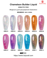 Gel UV Scintillant Effet Caméléon 12 Couleurs pour Création DIY – Liquide Constructeur – Offre Spéciale