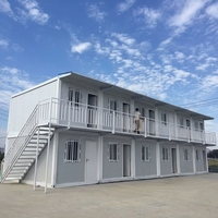 Maison conteneur de 40 pieds avec panneaux sandwich, assemblage rapide, design contemporain léger pour villas, parcs, bureaux, hôtels