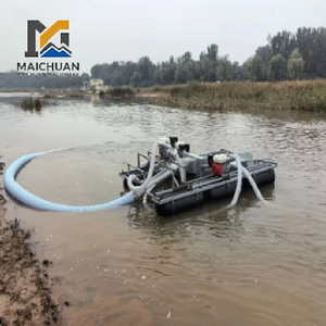 Portable Small Siphon Gold Dredge <strong>Boat</strong> With Pump Motor And Gear High Rigidity Stainless Steel Frame For River Gold Mining - Product Image 6