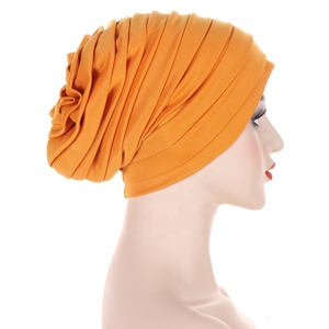 Zifeng OEM Turban de Luxe <span class=keywords><strong>Durag</strong></span> Nouveau Chapeau <span class=keywords><strong>Femme</strong></span> Africaine Musulman Multi-Couches - Product Image 5