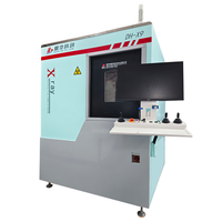 Machine à rayons X haute magnification pour circuits imprimés DH-X9, scanner NDT pour tests de batteries au lithium semi-conductrices, détection de défauts de puces BGA IC, garantie 1 an