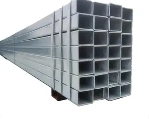 hot dipped 2x2 galvanized rectangular square tubing 38mm galvanized steel conduit price