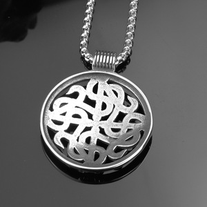 Stainless Steel Men's Pendant <b>Cross</b> Geometric Design Necklace Gift Jewelry Fashion Pendants Charms - Product Image 3