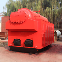 Chaudière à vapeur à granulés de bois 1 tonne 2 tonnes 3 tonnes 4 tonnes 6 tonnes 10 tonnes, industrielle, automatique, à grille à chaînes horizontale, alimentée à la biomasse