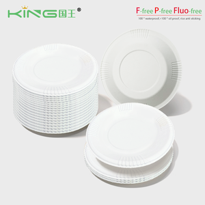 Reusable Eco-Friendly Biodegradable <strong>Paper</strong> <strong>Plates</strong> for Camping-Waterproof Microwave Safe BPA Free Compostable - Product Image 5