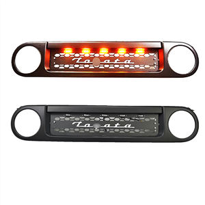 <span class=keywords><strong>Grille</strong></span> de voiture ABS de haute qualité, noire avec petit éclairage LED jaune, <span class=keywords><strong>grille</strong></span> de ventilation avant durable, <span class=keywords><strong>grille</strong></span> de pare-chocs avant pour FJ Cruiser - Product Image 6