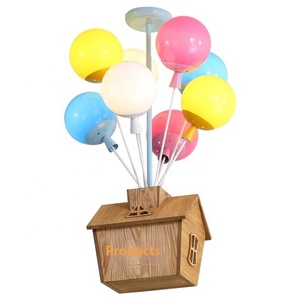 <span class=keywords><strong>Lampadario</strong></span> a Palloncini Cartoon per Bambini, Facile Installazione a Soffitto per Cameretta di Bambini e Bambine, Asilo o Soggiorno - Product Image 6