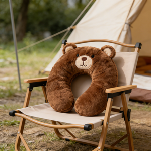 Repose-tête en mousse à mémoire de forme <span class=keywords><strong>pour</strong></span> enfants, idéal <span class=keywords><strong>pour</strong></span> la sieste, sûr, lavable, compagnon doux <span class=keywords><strong>pour</strong></span> les tout-petits, en polyester - Product Image 4