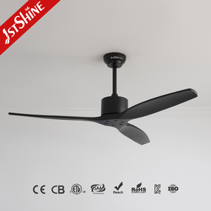 1stshine Ventilador de techo 3 aspas de madera Control remoto inteligente DC Motor Ventilador de techo sin luz - Product Image 1