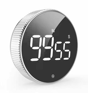 Minuteries de cuisine numériques en gros avec grand écran LED visuel, minuteur magnétique à compte à rebours et compte à rebours positif pour la salle de classe, la cuisine, le fitness et la pâtisserie - Product Image 6