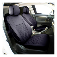 EKR Accessoires intérieurs de voiture, design classique en diamant noir, housses de siège de voiture en cuir PU, coussins pour BMW E46 BMW E90