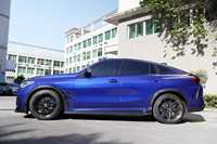 Kit de Carrocería Exterior de Fibra de Carbono Seca para BMW X6 G06 X6M F96 2020-2022, Estilo Aulen, Labio Delantero, Difusor Trasero, Alta Calidad