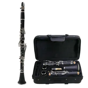 Chuyên nghiệp 17 phím Clarinet phím BB giai điệu cứng ebonite Clarinet Clarinet