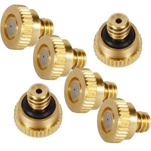 Boquilla de Nebulización de Latón con Orificio de 0.1-0.8mm, Rosca 10/24 UNC, Piezas para Sistema de Nebulización de Patio, Enfriamiento Exterior - Product Image 4