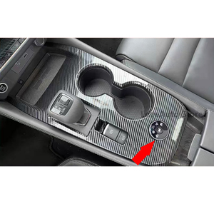 Accesorios interiores de coche de fibra de carbono para <span class=keywords><strong>Nissan</strong></span> <span class=keywords><strong>QASHQAI</strong></span> j11 <span class=keywords><strong>2023</strong></span> 2024 2025 panel de cambio de marchas embellecedores de volante Kit de modificación J12 - Product Image 1