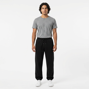 Pantalon de jogging décontracté coréen en coton pour homme, coupe ample, écoresponsable, par le fabricant (ODM) - Product Image 1