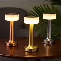 Lampe de table portable USB moderne en aluminium sans fil à commande tactile LED de haute qualité Zeal Lighting pour salon