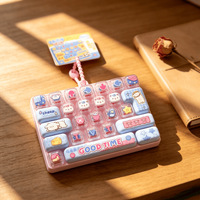 Nouvelle conception Boîte mystère Clavier mécanique 26 touches créatif et mignon Jouet anti-stress Clavier en vinyle neutre Jouet promotionnel pour enfants
