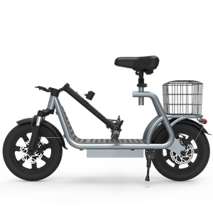 Scooter Eléctrico X12 Gris de 12 Pulgadas, Bicicleta de Reparto de Alimentos de Largo Alcance, Plegable, de Alta Velocidad, X12 - Product Image 6