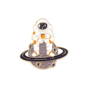 Custom Factory Metal Wholesale Astronaut Brooch Clothing Backpack <b>Hats</b> Bags Enamel Lapel <b>Pin</b> - Product Image 1
