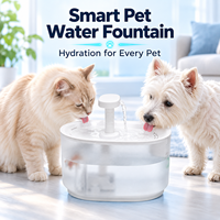 Filtre de remplacement QKEE 3,5 L pour fontaine à eau pour chat, distributeur d'eau pour animaux de compagnie, fontaines à eau pour animaux, nettoyage facile