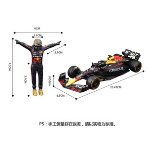 Vente chaude 1:24 Échelle 2023 Red Bull #1 #11 F1 Formule De Course Voiture Alliage Jouets Modèle De Voiture Avec Poupée Pour Enfants Adultes Décoration - Product Image 5