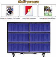 600 + 35PT 3 "x 4" étui de rangement pour chargeur supérieur en alliage d'aluminium dur boîte de rangement personnalisable pour cartes à collectionner OEM/ODM pris en charge